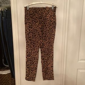 Leopard summery pants